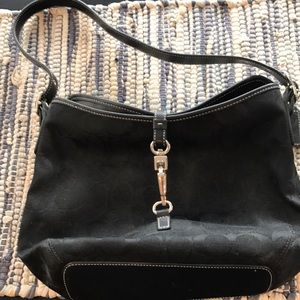 Small black purse